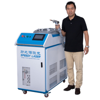 Machine de soudage à fil laser à fibre portative 1500W 2000W