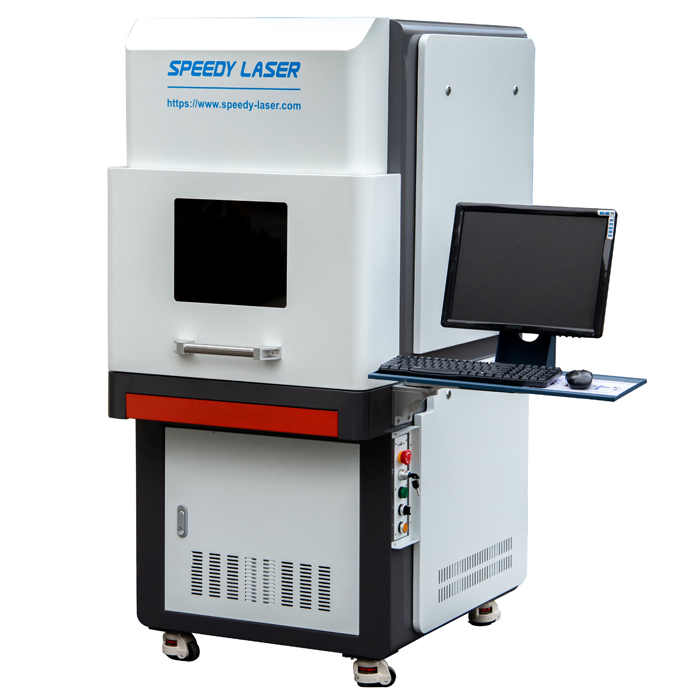 Machine de gravure de marquage au laser de boîtier de couverture complète