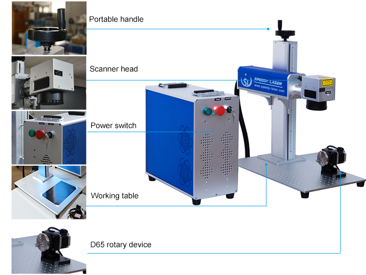 laser à fibre 50W